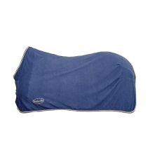 125 Cm, Verde: Coperta Per Cavallo In Pile Anti Peeling Con Chiusure Anteriori A Sgancio Rapido