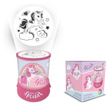 Lampada Notturna A Led A Forma Di Unicorno Con Proiettore