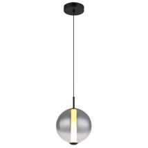 Globo - Lámpara Colgante - Lacy - Negro - Vidrio - Ø 25cm - Led -