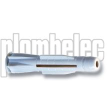Plombelec - 050206 - 100 X Plombators-dübel Ø6 X L40 Mm, Verschiedene Materialien Für Vba-schrauben Oder Schraubhalterungen - Grau