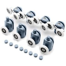 Iso Trade - Roulettes Pour Cabine De Douche Lot De 8 Pcs Kk9646 5313