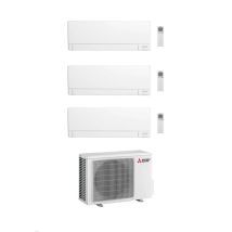 Climatiseur Mitsubishi Trial Split Line Plus Msz-ay Vgk 9+15+15 Avec Mxz-3f68vf Inverter R-32 Wi-fi Classe A++