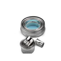Eva Collection Set 11 Stampini Biscotti Festonati Anello Acciaio