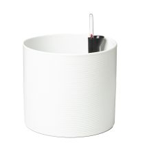 Wateringsystem 23. Pot De Fleurs Avec Indicateur D'Arrosage/indicateur D'Arrosage/système D'Arrosage En Céramique Couleur : Panna Incl. Wateringsystem
