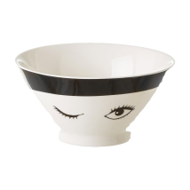 Augenschale aus Porzellan – Durchmesser 13,2 cm – Höhe 6,7 cm – Elegantes Design für Zuhause