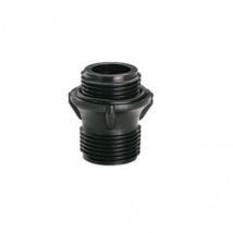 Claber – Conector rápido macho a macho 1" – Accesorio para riego – Sin fugas – Ideal para unir mangueras