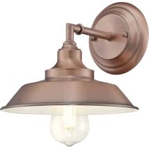 [neuwertig] B-ware Westinghouse Wandleuchte Wandlampe Iron Hill Kupfer Vintage Stil Glockenform