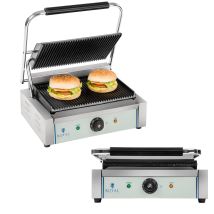 Royal Catering - Parrilla De Contacto - Ondulada - 2200 W