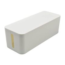 Exertis Connect Grande Boîte Cache-multiprise - Blanc (ecf-573423)