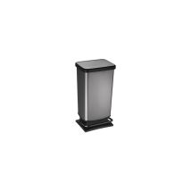 Mülleimer 40 Liter Dekor Carbon Ref 7541010 - Rotho