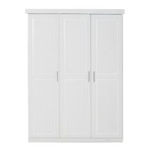 Magnus Kleiderschrank 3-trg. Breite 140 Cm, Höhe 190 Cm Weiß.