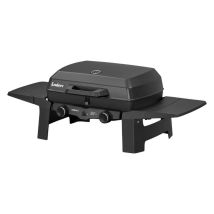 Enders By Favex - Barbecue Gaz Portable Urban Ii Pro - 2 Brûleurs - 4,4 Kw - Grilles Fonte Émaillée 49 X 32 Cm - Cuisson Directe Et Indirecte - 