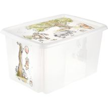Keeeper - Caja De Almacenamiento Winnie Pooh 55,5 X 40 X 30, Translúcido