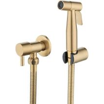 Wc-sprühkopf Aus Edelstahl, Bidet-sprühset, Wc-sprühkopf, Wasserhahn-sprühkopf (gold)