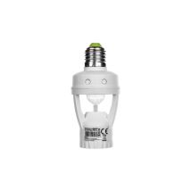 Sensore Di Movimento Cr-6, Max. 60w, E27, Ac220-240v, 50/60hz, Angolo Di Funzionamento 360, Portata 6m 2-3,5m, Ip20