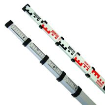 Metrica – Mirino telescopico 4m – 5 elementi telescopici, sezione esagonale, fiala circolare – 49204