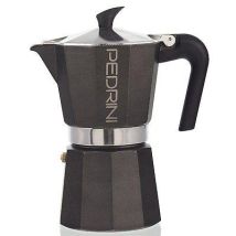 Pedrini 9114 Cafetera Moka Antracita 300 Ml