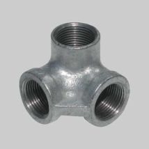 Distribuzione a gomito 3/4" – ghisa malleabile zincata – 3/4 pollici – Brico Dea