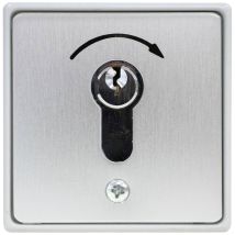 Pulsante a chiave da incasso 322700 – Kaiser Nienhaus – 80mm x 60mm x 80mm – 230V – 3 chiavi incluse