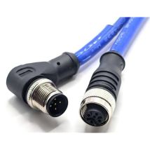 Mueller Electric C5bc82m010 Connettore Per Sensore O Attuatore M12 Spina Angolata, Presa Dritta 10 M Numero Di Poli: 5