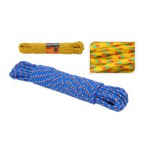 Cuerda trenzada 25 metros – Azul y amarillo – No apta para escalada