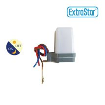 Dämmerungssensor-Schalter 6A für Innen- und Außenbereich – IP44 spritzwassergeschützt – für Halogen- und LED-Strahler