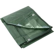 Prestige Telone Occhiellato 180g Verde Dimensioni 6x10m Per Copertura E Protezione Resistenti