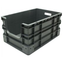 Caja Plástica Eurobox Con Frente Abierto 40 X 60 X 29 Cm