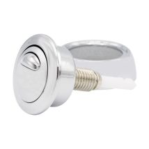 Siamp Doppeldruckknopf Optima 49 Ch – WC-Spülmechanismus – Durchmesser 60 mm, Höhe 90 mm, Schaftlänge 60 mm