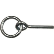 Vite Con Anello Zn 42E/70 – Ferro zincato – 10 pezzi – Ganci a vite – Hermann Lohmann