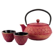 Bredemeijer - Shanghai Un Sola Tetera 600 Ml Oro, Rosa