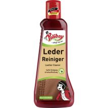 Poliboy Leder Reiniger 200 ml – Effektive Pflege für Rau- und Glattleder – Umweltfreundliche Flasche aus 30% Recycling-Material