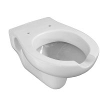 Vaso sospeso Open in ceramica bianca – 37,5 cm di larghezza – 56 cm di profondità – 37 cm di altezza – Made in Italy