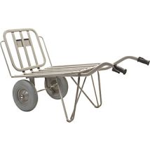 Carretilla Matador – 18776 – Pala extralarga 880 x 760 mm – Carga máxima 200 kg – Ruedas de poliuretano 400 mm