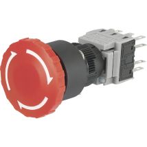 Tru Components Las1-by-33tsa Not-aus-schalter 250 V/ac 3 A 3 Öffner, 3 Schließer Ip40 1 St.