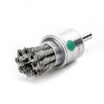 Brosse Métallique Lessmann Twisted Wire Pin Brush Acier Inox 22mm