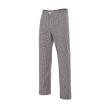 Pantaloni Da Cucina A Quadri Velilla Nero 40