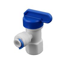 Rosmmel – Vanne de réservoir pour tuyau 1/4 – Filtre sous évier – Type de système de filtration eau, Taille du raccord d'entrée, Configuration raccord