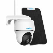 Reolink - 2k Ptz Überwachungskamera Aussen Akku Mit Personen-/fahrzeugerkennung, 355°/140° Schwenkbare Kamera, 2,4ghz/5ghz Wifi, Pir-sensor, Sd-