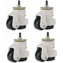 4 Ruedas De Nailon Resistentes Para Banco De Trabajo De Garaje, Mesa, Carrito Y Muebles.