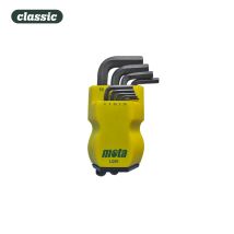 Mota – Set di chiavi esagonali corte LQ91 – Acciaio galvanizzato – 9 pezzi – 1,5-10 mm