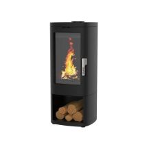 Stufa A Legna In Ghisa Nera Da 11,5kw - Fr9016200b - Supra