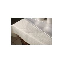 Servilletas de cristal 30 unidades 0,20 mm x H138 cm - Rollo de 20 m - Color transparente - Modelo CRISTAL en PVC
