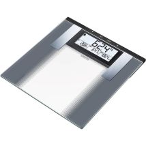 Sanitas Sbg 21 Bilancia Per L'Analisi Corporea Digitale Portata Max.=180 Kg Grigio, Vetro