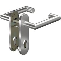 Manilla de puerta de entrada Ogro – Diámetro de sujeción 38-63 mm – Tornillo PZ – Izquierda/Derecha