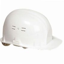 Casco da cantiere regolabile bianco – 3435241651006 – Norme EPI – Earline