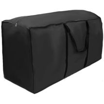 Extra Große Aufbewahrungstasche Für Gartenmöbelkissen, Bettwäsche, Kopfkissen, Handtasche Mit Griff, Wasserdichtes 210d Oxford-gewebe (120x40x55cm)