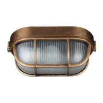 Outdoor Wall Lamp, Oval Die Cast Aluminum Sconce Lamp, Nautical Marine Wall Light Industrial Vintage Light, Boat Lamp, Patio Corridor Wall Decoration 