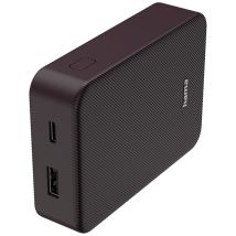 Lila - Hama Colour 10 Powerbank 10000 Mah Fast Charge Lipo