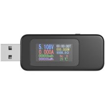Testeur Usb Voltmètre Multimètre Usb Testeur De Tension Testeur De Courant De Tension Compteur De Puissance Usb, Voltmètre À Affichage Couleur 